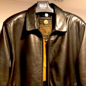 Men’s Black Leather Jacket